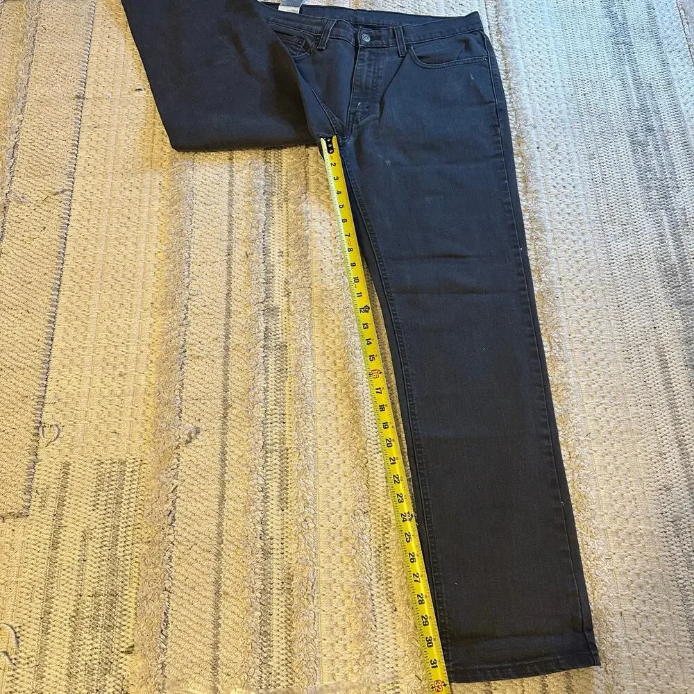 LEVI'S Men's 541 Athletic Taper Fit Jeans Size 34X34 In Black